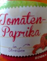 Tomatenpaprika in Streifen