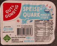 Speisequark Magerstufe