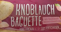 GUT&GÜNSTIG Knoblauch Baguette 4311501613092 Weizenbaguette vorgebacken mit Knoblauchbutterzubereitung gefüllt, zum Fertigbacken