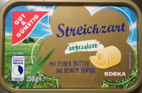 Streichzart ungesalzen