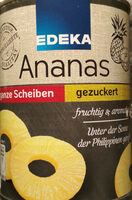 Dosenfrüchte Ananas, ganze Scheiben, gezuckert
