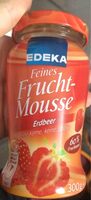 Feines Frucht-Mousse Erdbeer