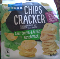 Chip Cracker Cream & Onion Geschmack