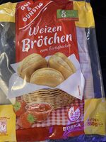 Weizen Brötchen zum Fertigbacken