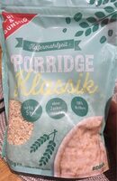 Hafermahlzeit Porridge Klassik