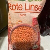 Rote Linsen, getrocknet