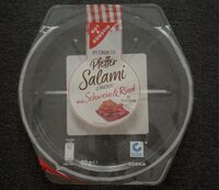 Pfeffer Salami geräuchert aus Schwein & Rind