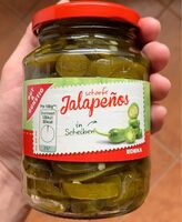 Scharfe Jalapenos in Scheiben