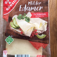 Edamer, in Scheiben