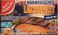 Norwegisches Lachsfilet