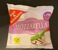 Gut & Günstig Mozzarella Laktosefrei