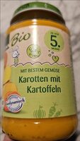 Babynahrung Karotten mit Kartoffeln
