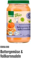 Buttergemüse und Vollkornnudeln