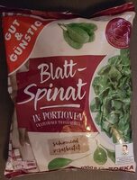 Blatt-Spinat