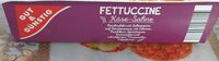 FETTUCCINE  Käse-Sahne