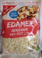 Edamer gerieben