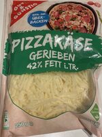 Pizzakäse gerieben