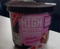 High Protein Joghurtzeugnis Himbeere Granatapfel
