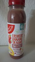 Erdbeer-Banane-Traube Smoothie