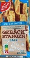 Gebäck Stangen Salz