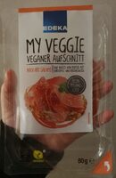 My Veggie, veganer Aufschnitt nach Art Salami