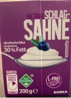 Haltbare Schlagsahne L-FREI