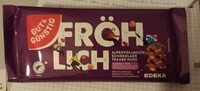Alpenvollmilchschokolade Traube-Nuss