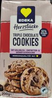 Triple Chocolate cookies