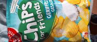 Chips for friends geriffelt gesalzen