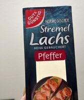 Norwegischer Stremel Lachs Pfeffer