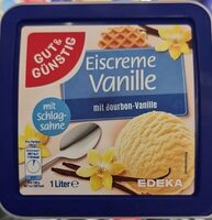 Eiscreme Vanille