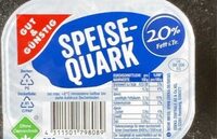 Speisequark 20%