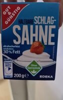 Haltbare Schlagsahne