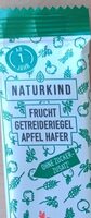 Frucht Getreideriegel Apfel Hafer