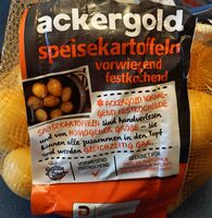 Speisekartoffeln vorwiegend festkochend