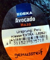 Avocado genussreif