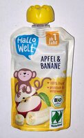 Bio-Fruchtmus - Apfel & Banane