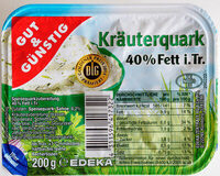 Kräuterquark 40% Fett i. Tr.