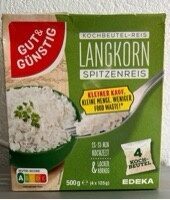Kochbeutel-Reis Langkorn Spitzenreis