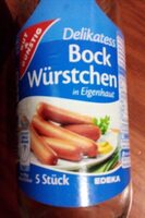 Bockwurst klein