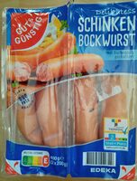 Delikatess Schinkenbockwurst