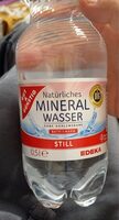 Natürliches mineral wasser (still)