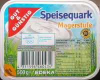Speisequark Magerstufe