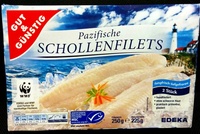 Pazifische Schollenfilets