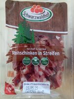 Rohschinken in Streifen