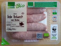 Grobe Bratwurst zum braten