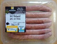 Grill-Bratwurst grob, zum Braten