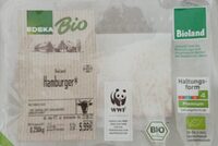 Hamburger aus Rindfleisch