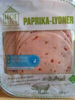 Paprika-Lyoner