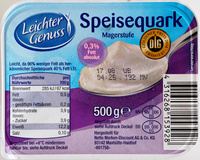 Speisequark Magerstufe